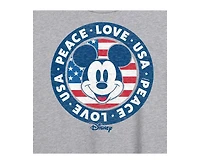 Hybrid Apparel Trendy Juniors Mickey Mouse Graphic Oversized Tee