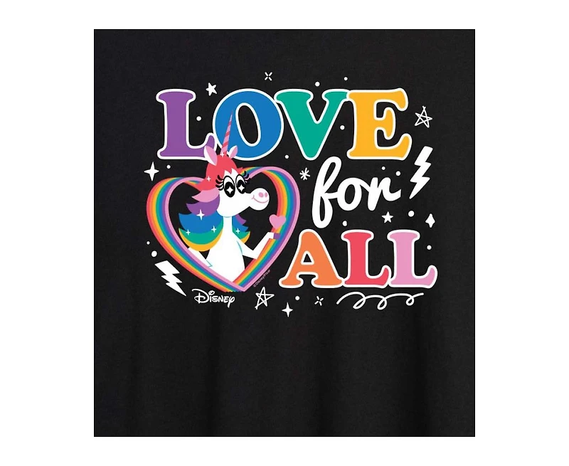 Hybrid Apparel Trendy Juniors Inside Out Pride Graphic Oversized Tee