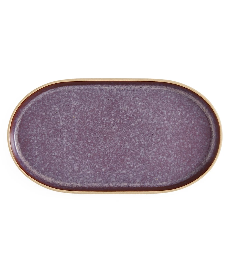 Portmeirion Minerals Medium Oval Platter, Amethyst