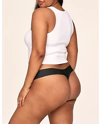 Adore Me Plus Annie Thong Panty Pack of 3