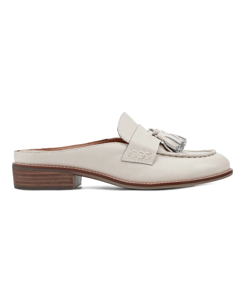 Earth Women's Everett Tassels Slip-On Mule Loafers