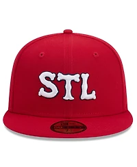 New Era Men's St. Louis Cardinals 2024 City Connect 59FIFTY Fitted Hat