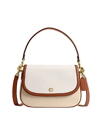 Coach Legacy Medium Colorblock Pebble Leather Shoulder Bag