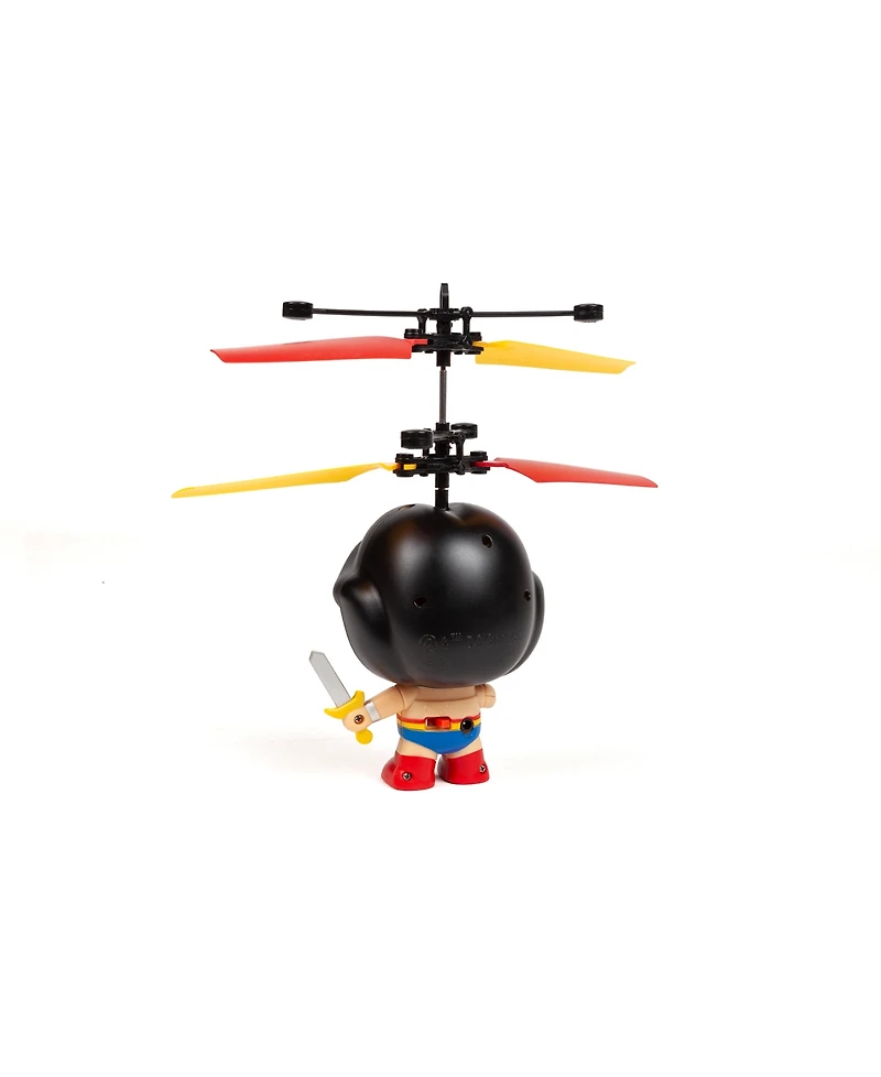 World Tech Toys Dc Wonder Woman 3.5 Inch Flying Character Ufo Helicopter