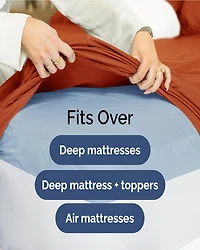 Piece Extra Deep Pocket Microfiber Sheet Set