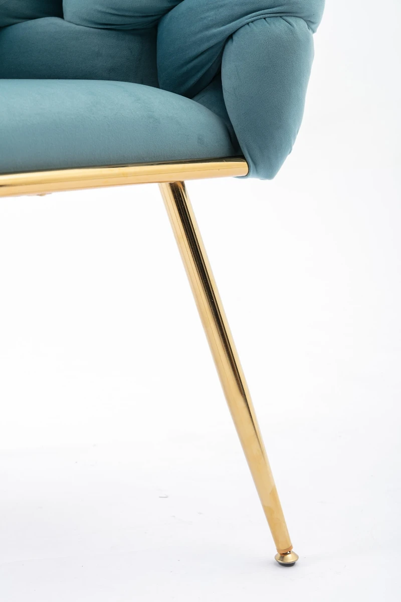 Simplie Fun Modern Luxury Velvet Single Sofa Chair Set for Lazy Person