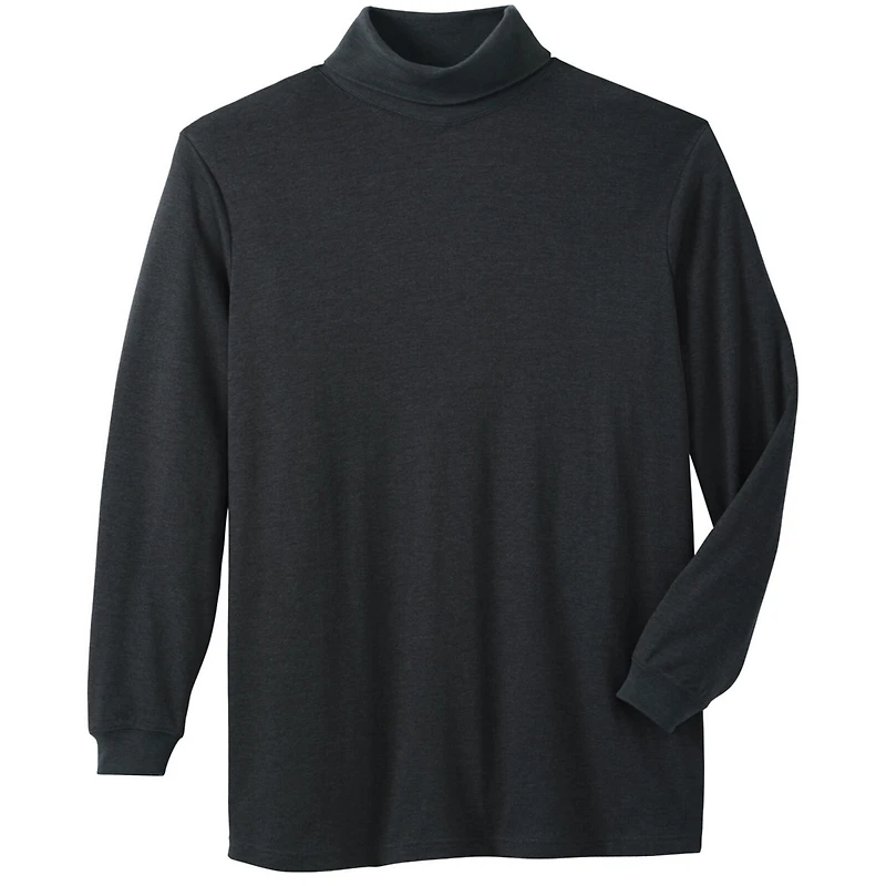KingSize Big & Tall Turtleneck Long-Sleeve Tee