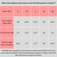 Alpine Swiss Niko Men's Puffer Jacket Warm Down Alternative Insulated Coat | Packable Water-Resistant & Windproof Winter Outerwear with Zipper Pockets