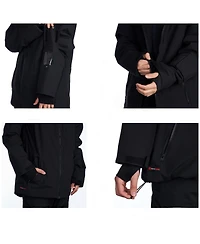 Alpine Swiss Mens Waterproof Ski Jacket Snowboarding Winter Snow Coat Raincoat