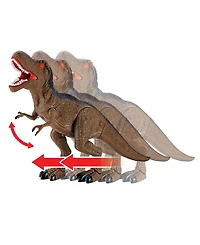 World Tech Toys Dino World T-Rex Electric Walking Dinosaur