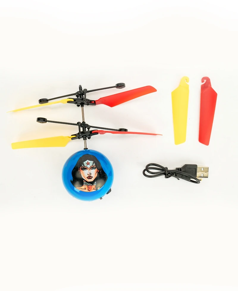 World Tech Toys Dc Justice League Wonder Woman Ir Ufo Ball Helicopter