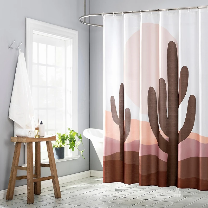 Sedona 13-Piece Southwest Print Shower Curtain Set