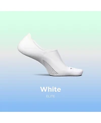 Feetures Men's Elite Light Cushion Invisible - Running Socks for Women and Men - Athletic Compression Socks - Moisture Wicking