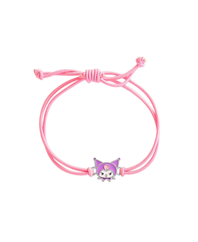 Hello Kitty Sanrio Cord Bracelet 3 Piece Set with Kuromi, My Melody