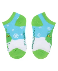 The Grinch Boys Youth Grinch Ankle Socks 6-Pack