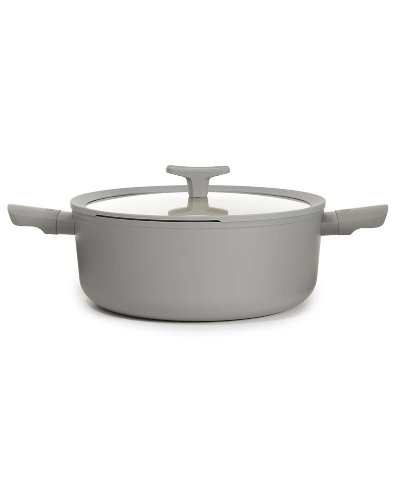 BergHOFF Balance Non-stick Ceramic Stockpot 11", 6.5qt. With Glass Lid, Recycled Aluminum