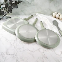 BergHOFF Balance Non-stick Ceramic Omelet pan 10", Recycled Aluminum