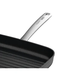 BergHOFF Graphite Non-stick Ceramic Grill Pan 11", Sustainable Recycled Material