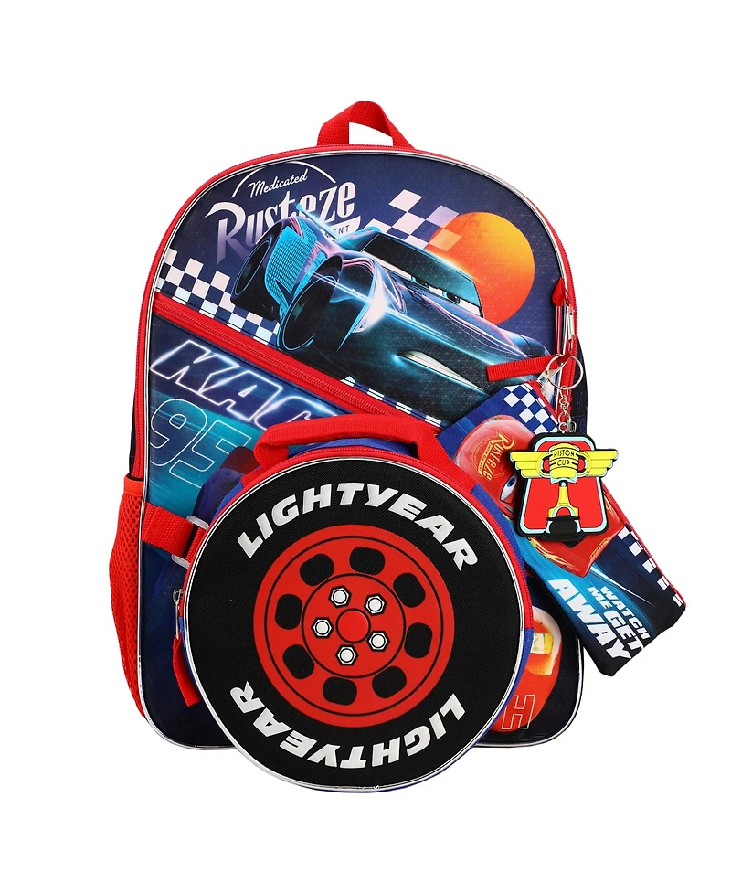 Pixar Cars Backpack Set 5-Piece