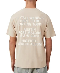 Cotton On Men's Loose Fit Music T-Shirt 