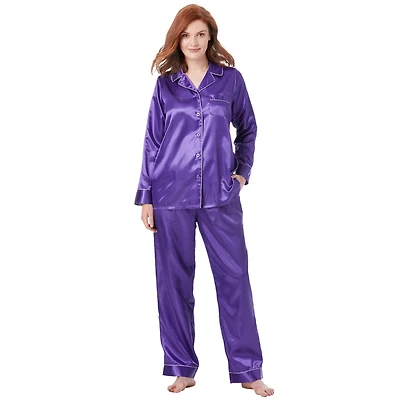 Amoureuse Women's The Luxe Satin Pajama Set