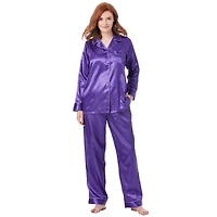 Amoureuse Women's The Luxe Satin Pajama Set