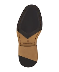 Karl Lagerfeld Paris Men's White Label Wingtip Dress Shoes