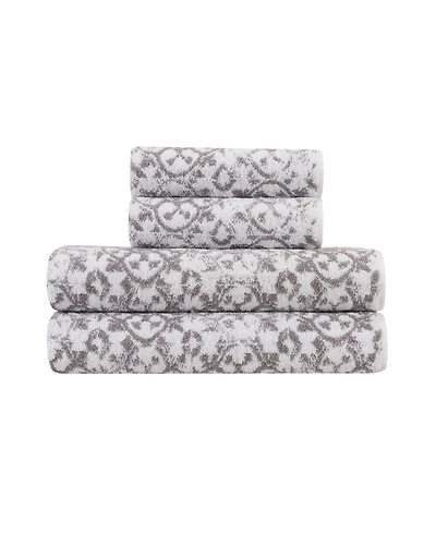 Jessica Simpson Aziza 4 Piece Bath Towel Set