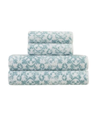 Jessica Simpson Aziza 4 Piece Bath Towel Set