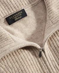 Charter Club 100% Cashmere Women's Quarter-Zip Sweater, Created for Macy's