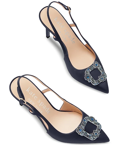 Kate Spade New York Women's Buckle Up Slingback Dress Pumps