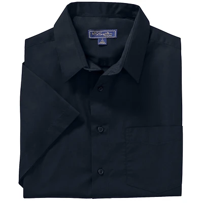 KingSize Big & Tall Wrinkle-Free Short-Sleeve Oxford Dress Shirt