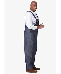 Liberty Blues Big & Tall by KingSize Lightweight Comfort Denim Overall