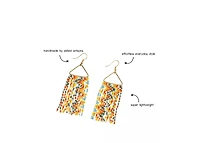 Whitney Beaded Fringe Earrings