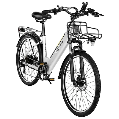 GoPowerBike GoVelo Ebike with 20 mph Max Speed & 500W Motor