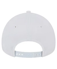 New Era Men's White Los Angeles Angels Tc A-Frame 9FORTY Adjustable Hat
