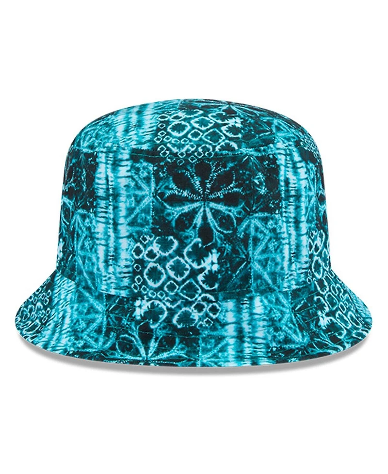 New Era Men's Teal Jacksonville Jaguars Shibori Bucket Hat