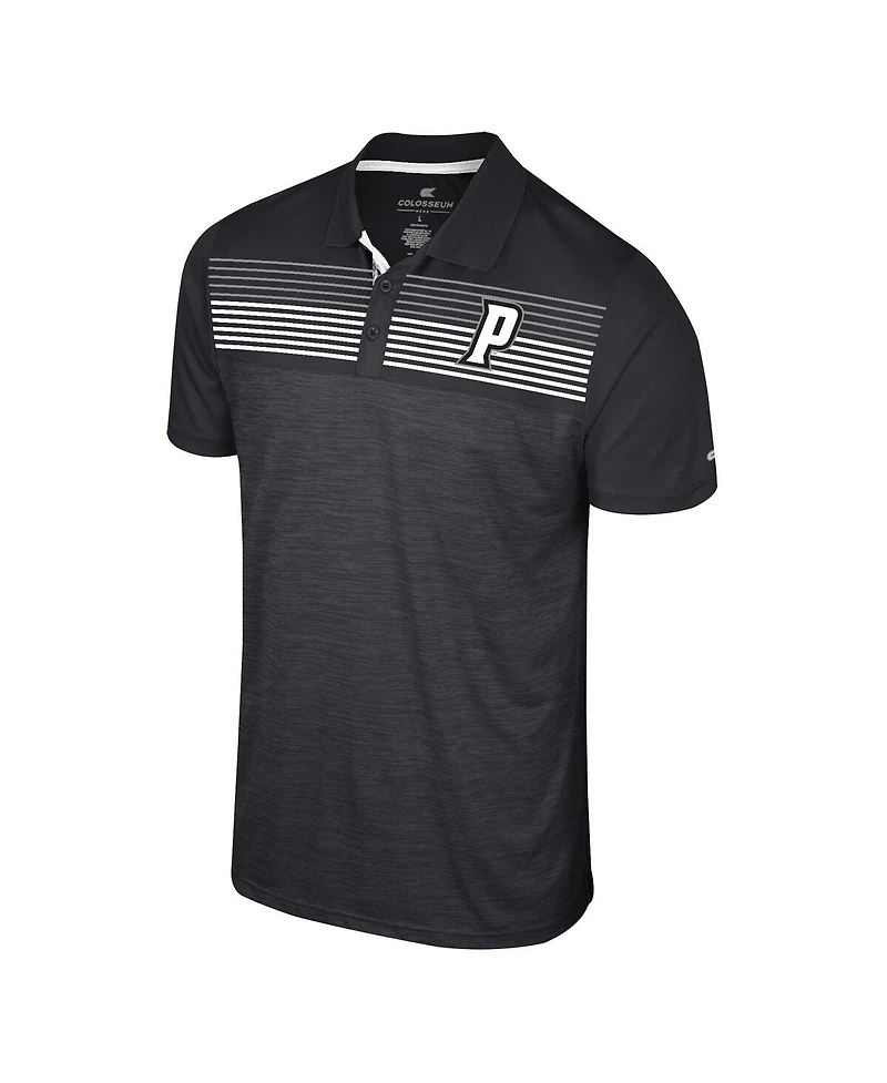 Colosseum Men's Black Providence Friars Langmore Polo Shirt