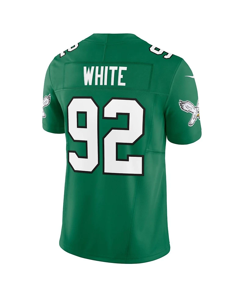 Nike Men's Reggie White Kelly Green Philadelphia Eagles Alternate Vapor F.u.s.e. Limited Jersey