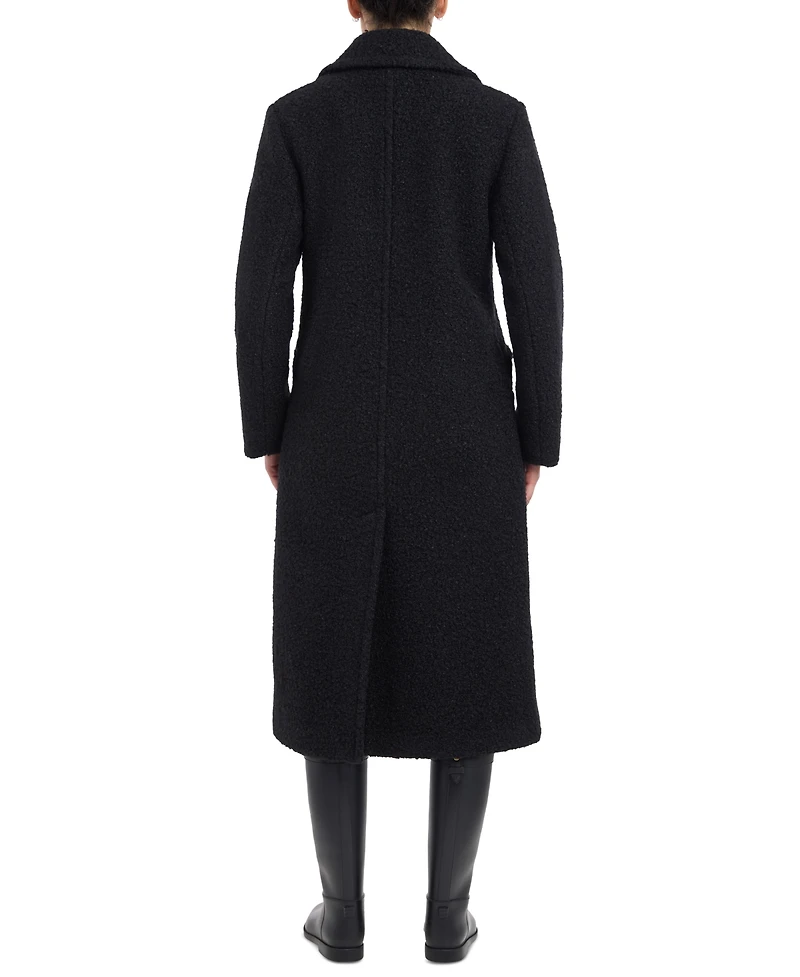 BCBGeneration Women's Double-Breasted Boucle Walker Coat