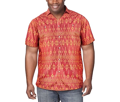 KingSize Big & Tall Easy Care Woven Sport Shirt
