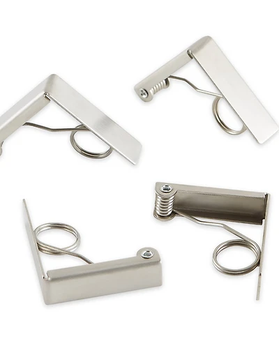 Rsvp International Endurance Stainless Steel 4 Piece Tablecloth Clip Set