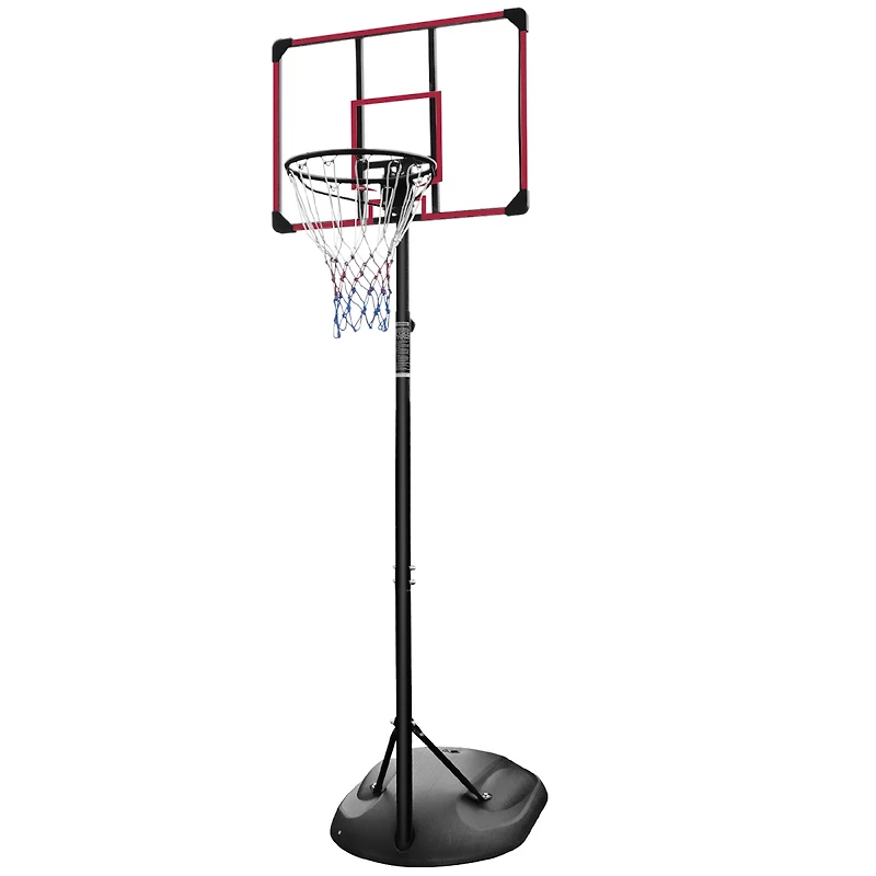 Streamdale Adjustable 7.5-9.2FT Basketball Hoop with Backboard & Wheels