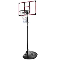 Streamdale Adjustable 7.5-9.2FT Basketball Hoop with Backboard & Wheels