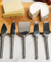 Rsvp International Endurance Stainless Steel 5 Piece 6" Cheese Knife Set