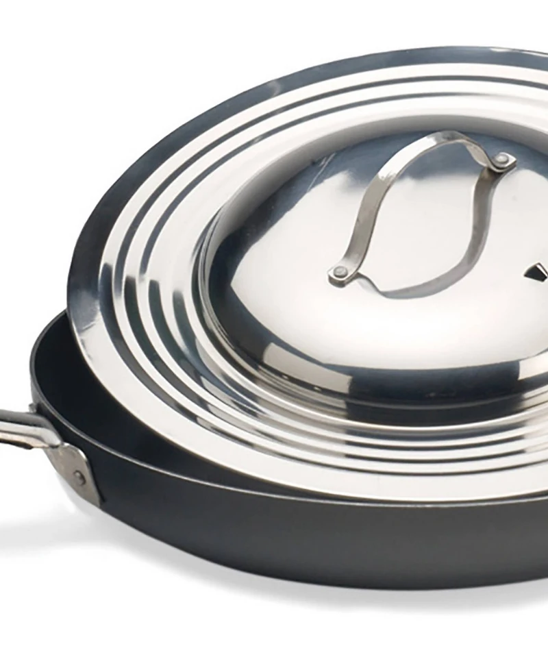 Rsvp International Endurance Stainless Steel Glass 12 Diameter Universal Lid