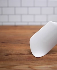Rsvp International Silicone Coated Steel 11" Ela Series White Spatula