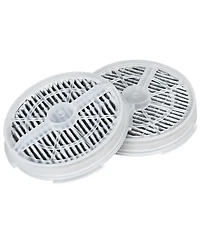 2Pcs Air Purifier Replacement Filter True Hepa & Activated Carbon Filters