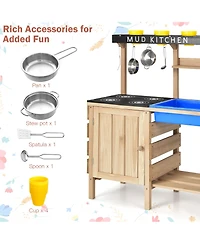 Kids Kitchen Playset Pretend Play Toy