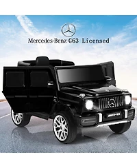 Slickblue 12V Mercedes-Benz G63 Licensed Kids Ride On Car with Remote Control
